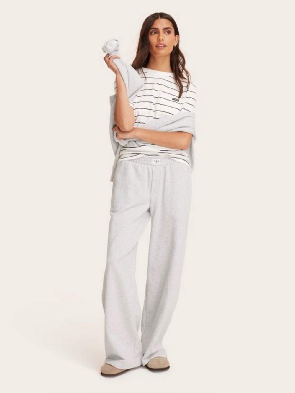 Parke High-Rise Boxer Sweatpants